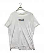 KITHキス）の古着「Begonia Floral classic logo tee/ロゴ T」｜ホワイト