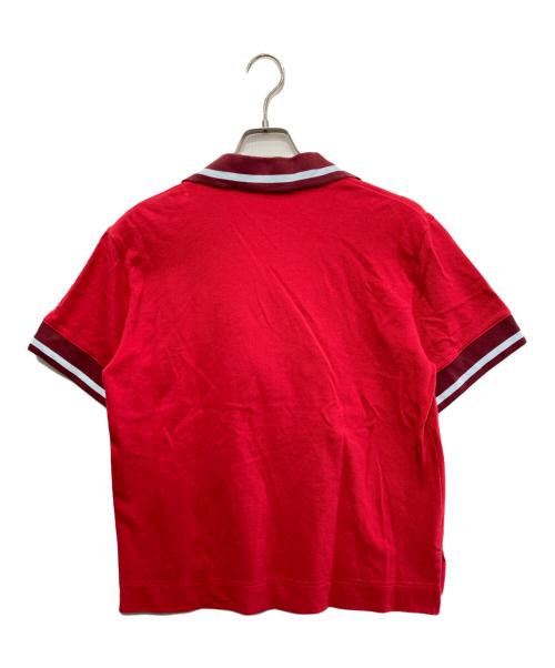 Vivienne Westwood（ヴィヴィアンウエストウッド）Vivienne Westwood (ヴィヴィアンウエストウッド) ラブポロシャツ レッド サイズ:00の古着・服飾アイテム