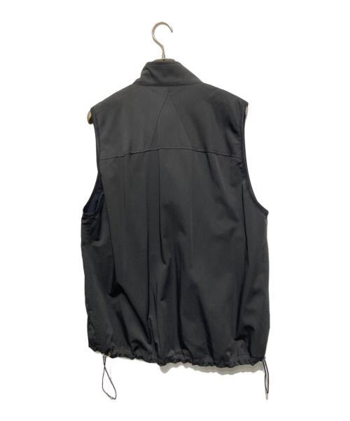ANEI（アーネイ）ANEI (アーネイ) DIAG ZIP TECH VEST ブラック サイズ:3の古着・服飾アイテム