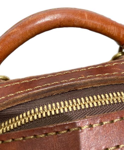 Herz（ヘルツ）Herz (ヘルツ) レザーリュック ブラウンの古着・服飾アイテム