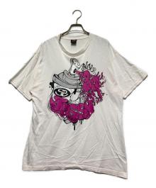 stussy（ステューシー）の古着「プリントTシャツ」｜ホワイト