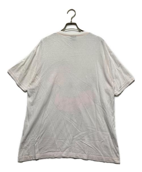stussy（ステューシー）stussy (ステューシー) プリントTシャツ ホワイト サイズ:Lの古着・服飾アイテム