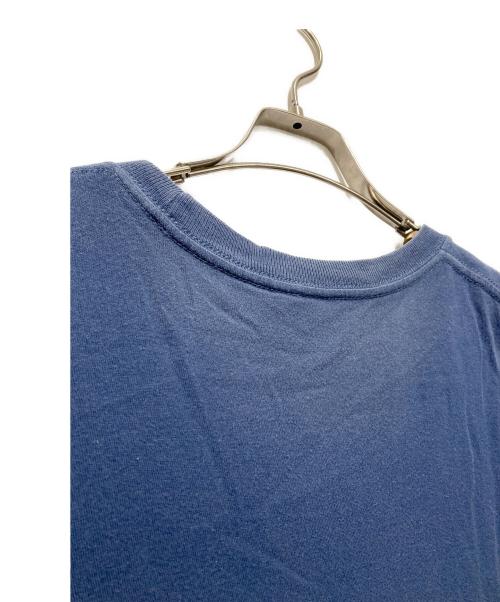 stussy（ステューシー）stussy (ステューシー) シャドーマンプリントTシャツ ネイビー サイズ:Lの古着・服飾アイテム