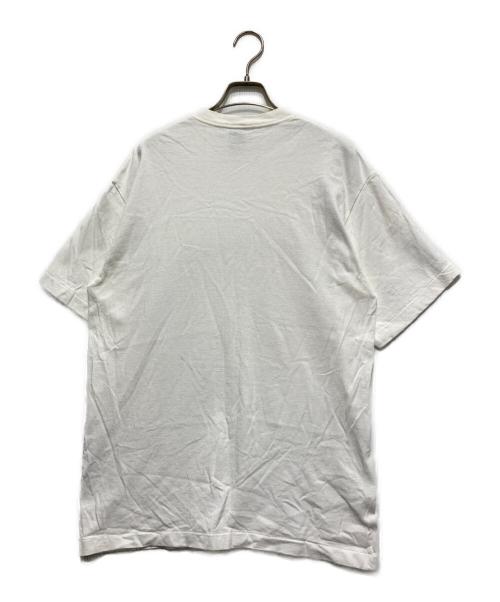 stussy（ステューシー）stussy (ステューシー) スカルプリントTシャツ ホワイト サイズ:Lの古着・服飾アイテム