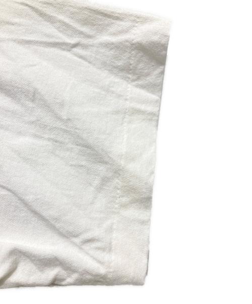 stussy（ステューシー）stussy (ステューシー) スカルプリントTシャツ ホワイト サイズ:Lの古着・服飾アイテム