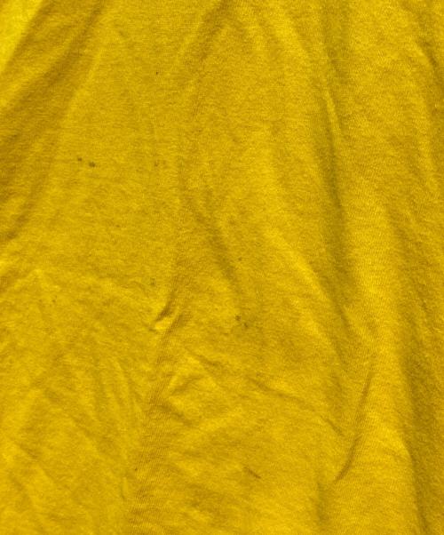 stussy（ステューシー）stussy (ステューシー) アップルプリントTシャツ/90s/USA/OLD STUSSY  イエロー サイズ:XLの古着・服飾アイテム