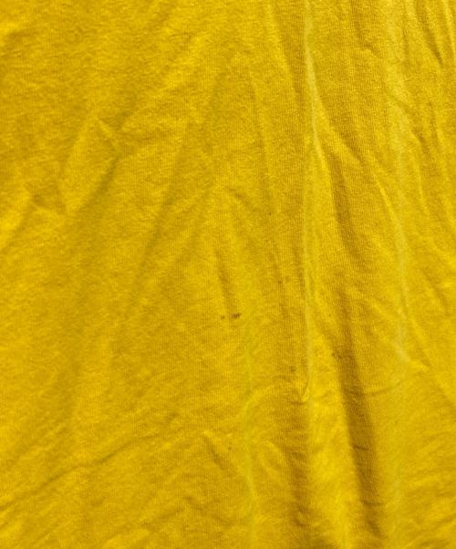 stussy（ステューシー）stussy (ステューシー) アップルプリントTシャツ/90s/USA/OLD STUSSY  イエロー サイズ:XLの古着・服飾アイテム