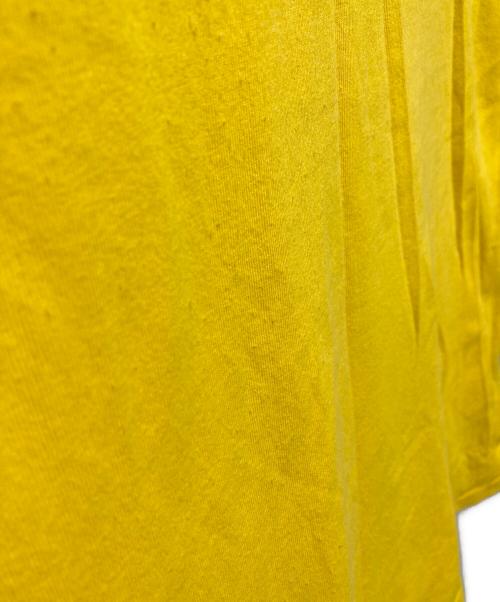 stussy（ステューシー）stussy (ステューシー) アップルプリントTシャツ/90s/USA/OLD STUSSY  イエロー サイズ:XLの古着・服飾アイテム