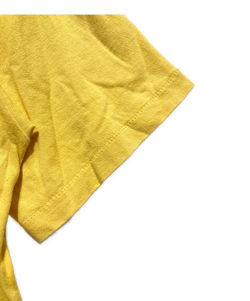 stussy（ステューシー）stussy (ステューシー) プリントTシャツ イエロー サイズ:Lの古着・服飾アイテム