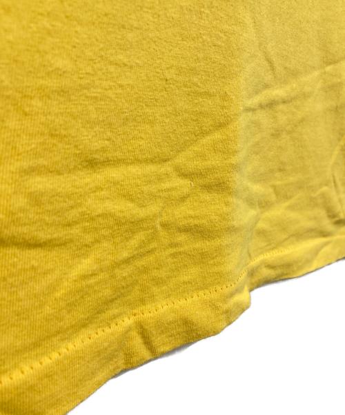 stussy（ステューシー）stussy (ステューシー) プリントTシャツ イエロー サイズ:Lの古着・服飾アイテム