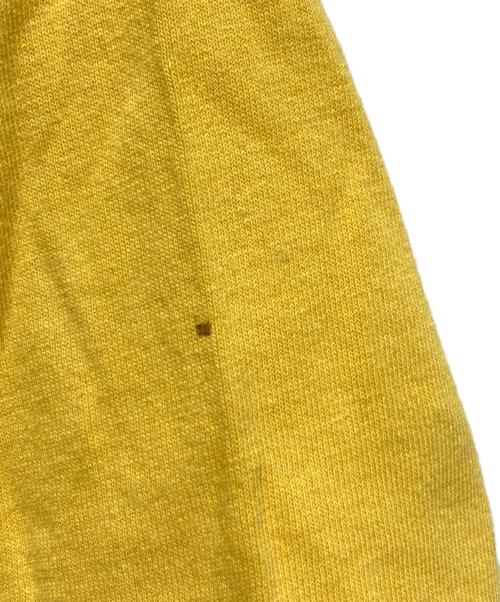 stussy（ステューシー）stussy (ステューシー) プリントTシャツ イエロー サイズ:Lの古着・服飾アイテム