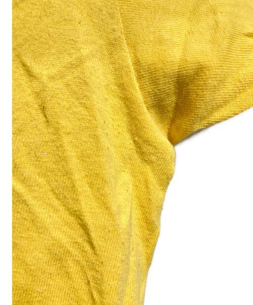 stussy（ステューシー）stussy (ステューシー) プリントTシャツ イエロー サイズ:Lの古着・服飾アイテム