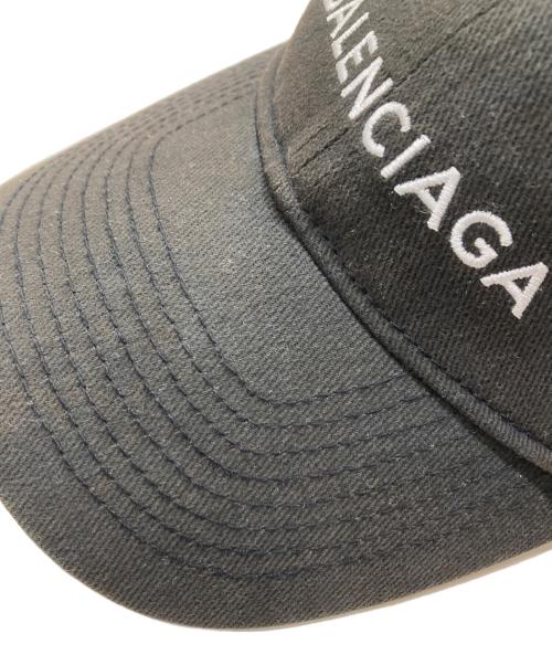 BALENCIAGA（バレンシアガ）BALENCIAGA (バレンシアガ) キャップ ブラックの古着・服飾アイテム