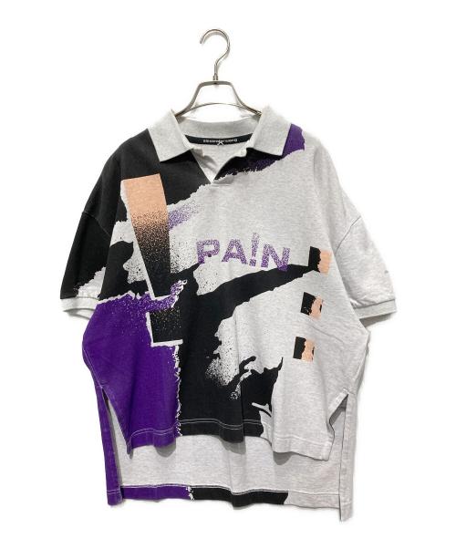 ALEXANDER WANG（アレキサンダー・ワン）ALEXANDER WANG (アレキサンダー・ワン) ポロシャツ グレー サイズ:XSの古着・服飾アイテム