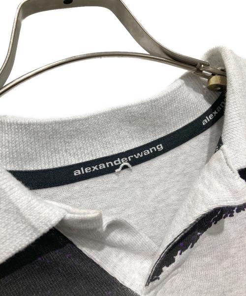 ALEXANDER WANG（アレキサンダー・ワン）ALEXANDER WANG (アレキサンダー・ワン) ポロシャツ グレー サイズ:XSの古着・服飾アイテム