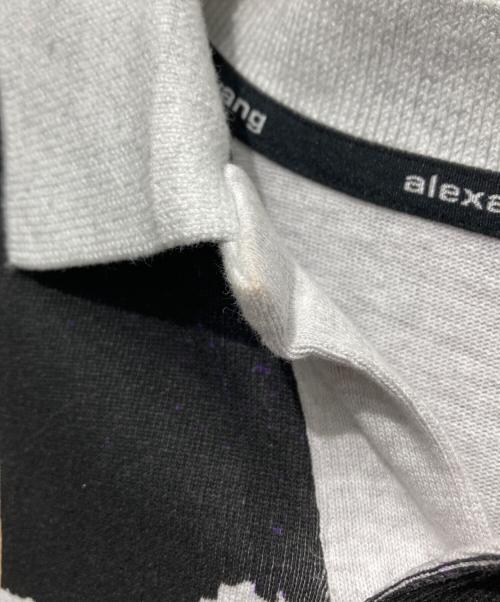 ALEXANDER WANG（アレキサンダー・ワン）ALEXANDER WANG (アレキサンダー・ワン) ポロシャツ グレー サイズ:XSの古着・服飾アイテム