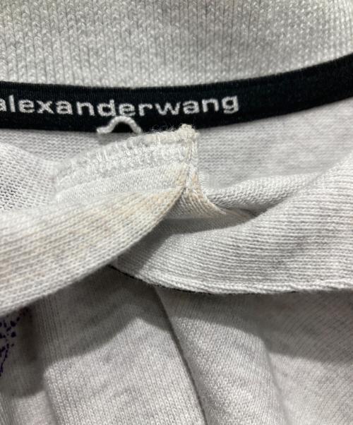 ALEXANDER WANG（アレキサンダー・ワン）ALEXANDER WANG (アレキサンダー・ワン) ポロシャツ グレー サイズ:XSの古着・服飾アイテム