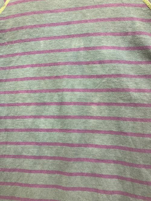 KAPITAL（キャピタル）KAPITAL (キャピタル) ボーダーカットソー グリーン サイズ:Lの古着・服飾アイテム