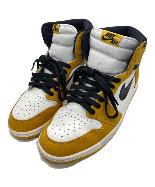 NIKE（ナイキ）NIKE (ナイキ) Air Jordan 1 Retro High OG/エアー ジョーダン1 レトロ ハイ Yellow Ochre サイズ:27.5cmの古着・服飾アイテム