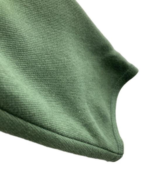 JURGEN LEHL（ヨーガンレール）JURGEN LEHL (ヨーガンレール) カシミヤ混スウェットワンピース グリーン サイズ:Mの古着・服飾アイテム