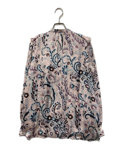 ANAYI（アナイ）ANAYI (アナイ) モダンペイズリー ブラウス ピンク サイズ:38の古着・服飾アイテム