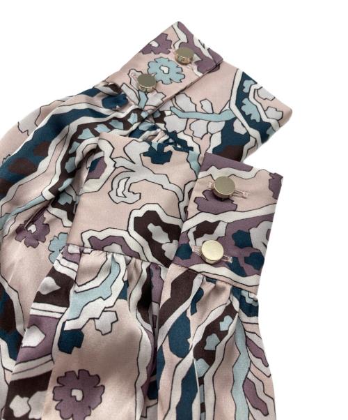 ANAYI（アナイ）ANAYI (アナイ) モダンペイズリー ブラウス ピンク サイズ:38の古着・服飾アイテム