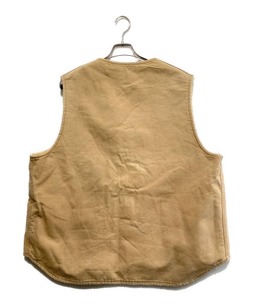 CarHartt（カーハート）CarHartt (カーハート) ヴィンテージ裏ボアベスト ベージュ サイズ:-の古着・服飾アイテム
