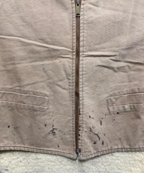 CarHartt（カーハート）CarHartt (カーハート) ヴィンテージ裏ボアベスト ベージュ サイズ:-の古着・服飾アイテム