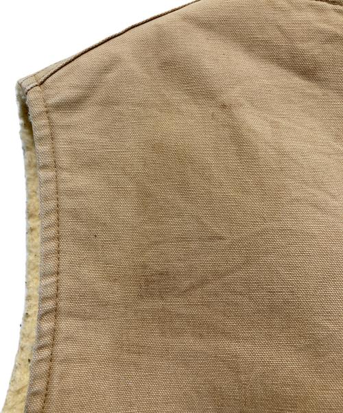 CarHartt（カーハート）CarHartt (カーハート) ヴィンテージ裏ボアベスト ベージュ サイズ:-の古着・服飾アイテム