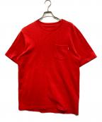 SUPREMEシュプリーム）の古着「Pocket Tee」｜レッド