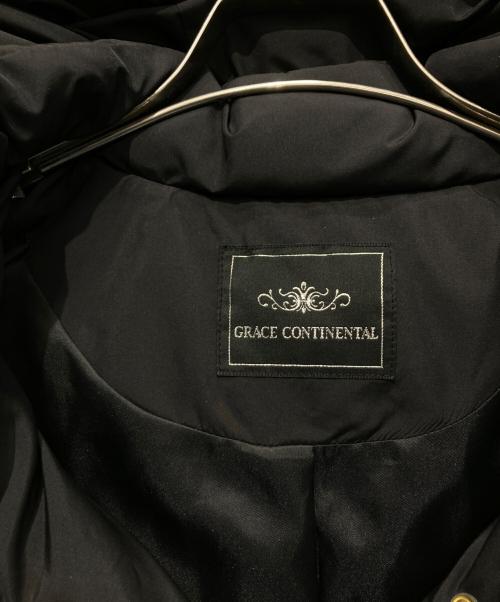 GRACE CONTINENTAL（（グレースコンチネンタル）GRACE CONTINENTAL (（グレースコンチネンタル) コンパクトダウンジャケット ブラック サイズ:36の古着・服飾アイテム
