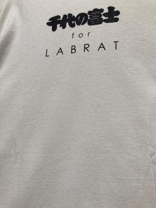 LABRAT（ラブラット）LABRAT (ラブラット) 千代の富士 (チヨノフジ) 半袖カットソー ホワイト サイズ:Lの古着・服飾アイテム