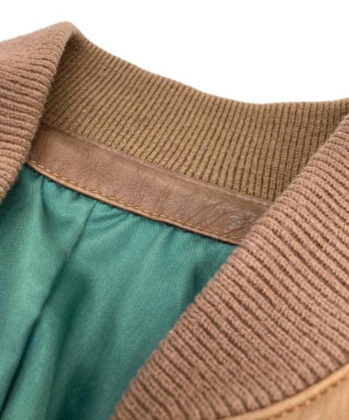 Christian Dior MONSIEUR（クリスチャンディオールムッシュ）Christian Dior MONSIEUR (クリスチャンディオールムッシュ) レザージャケット ブラウン サイズ:48の古着・服飾アイテム