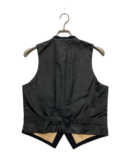 VINTAGE（ヴィンテージ）VINTAGE (ヴィンテージ) バックル付ウールベスト ブラック サイズ:不明の古着・服飾アイテム