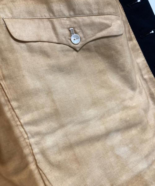 VINTAGE（ヴィンテージ）VINTAGE (ヴィンテージ) バックル付ウールベスト ブラック サイズ:不明の古着・服飾アイテム