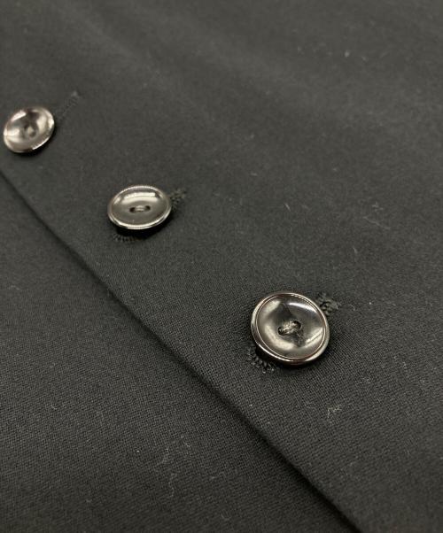 VINTAGE（ヴィンテージ）VINTAGE (ヴィンテージ) バックル付ウールベスト ブラック サイズ:不明の古着・服飾アイテム