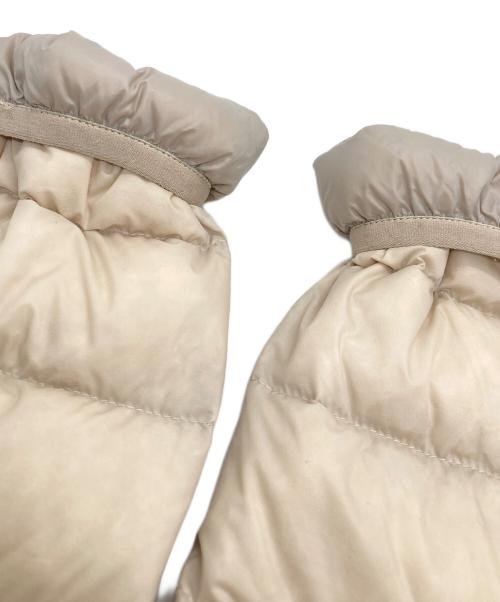 DANTON（ダントン）DANTON (ダントン) クルーネック インナーダウンジャケット ナチュラル サイズ:Sの古着・服飾アイテム