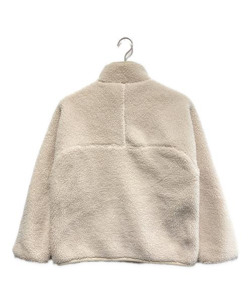 DANTON（ダントン）DANTON (ダントン) スタンドカラー ボアフリースジャケット アイボリー サイズ:Sの古着・服飾アイテム