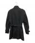 BURBERRY BLACK LABEL (バーバリーブラックレーベル) スタンドカラーコート ブラック サイズ:L：13000円