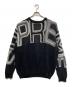 SUPREME（シュプリーム）の古着「Chenille Logo Sweater」｜ブラック