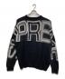 SUPREME (シュプリーム) Chenille Logo Sweater ブラック サイズ:XL：15000円
