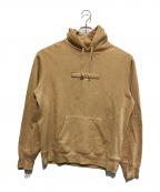 SUPREMEシュプリーム）の古着「1994 Embossed Logo Hooded」｜ベージュ