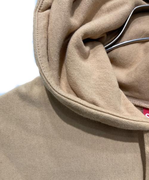 SUPREME（シュプリーム）SUPREME (シュプリーム) 1994 Embossed Logo Hooded ベージュ サイズ:Mの古着・服飾アイテム