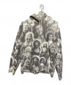 SUPREMEシュプリーム）の古着「Jesus and Mary Hooded Sweatshirt」｜グレー