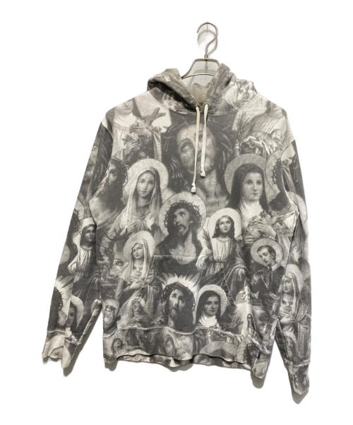 SUPREME（シュプリーム）SUPREME (シュプリーム) Jesus and Mary Hooded Sweatshirt グレー サイズ:Lの古着・服飾アイテム