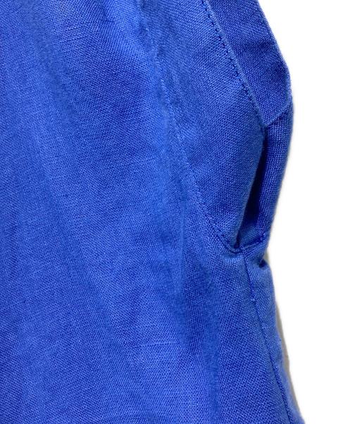 Spick and Span（スピック＆スパン）Spick and Span (スピック＆スパン) リネンカフタンドレス ブルー サイズ:38の古着・服飾アイテム