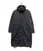 DIESELディーゼル）の古着「J-LUIS モッズコート/ナイロンコート」｜ブラック