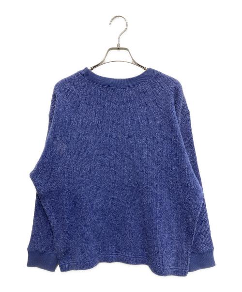 ISSEY MIYAKE（イッセイミヤケ）ISSEY MIYAKE (イッセイミヤケ) ヴィンテージニット ブルー サイズ:9の古着・服飾アイテム