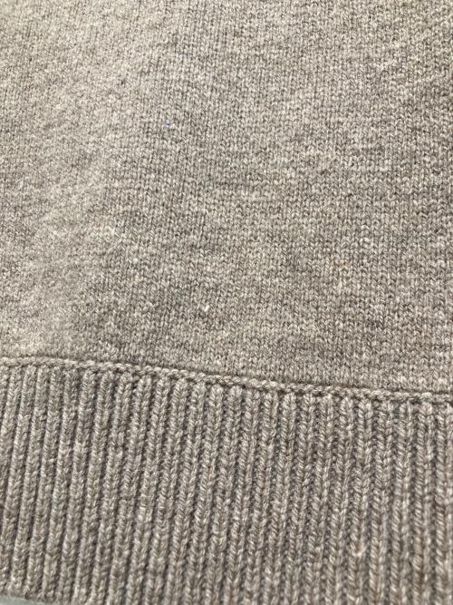 MHL（エムエイチエル）MHL (エムエイチエル) ウールニットベスト ベージュ サイズ:Lの古着・服飾アイテム