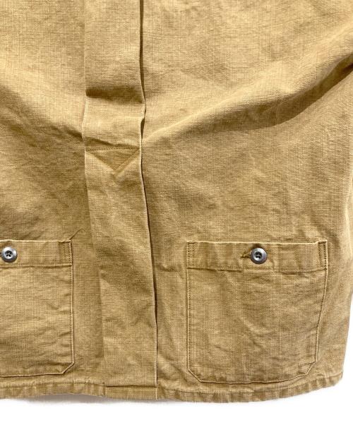 NIGEL CABOURN（ナイジェルケーボン）NIGEL CABOURN (ナイジェルケーボン) FRENCH ARMY LOGISTICS JACKET ブラウン サイズ:50の古着・服飾アイテム